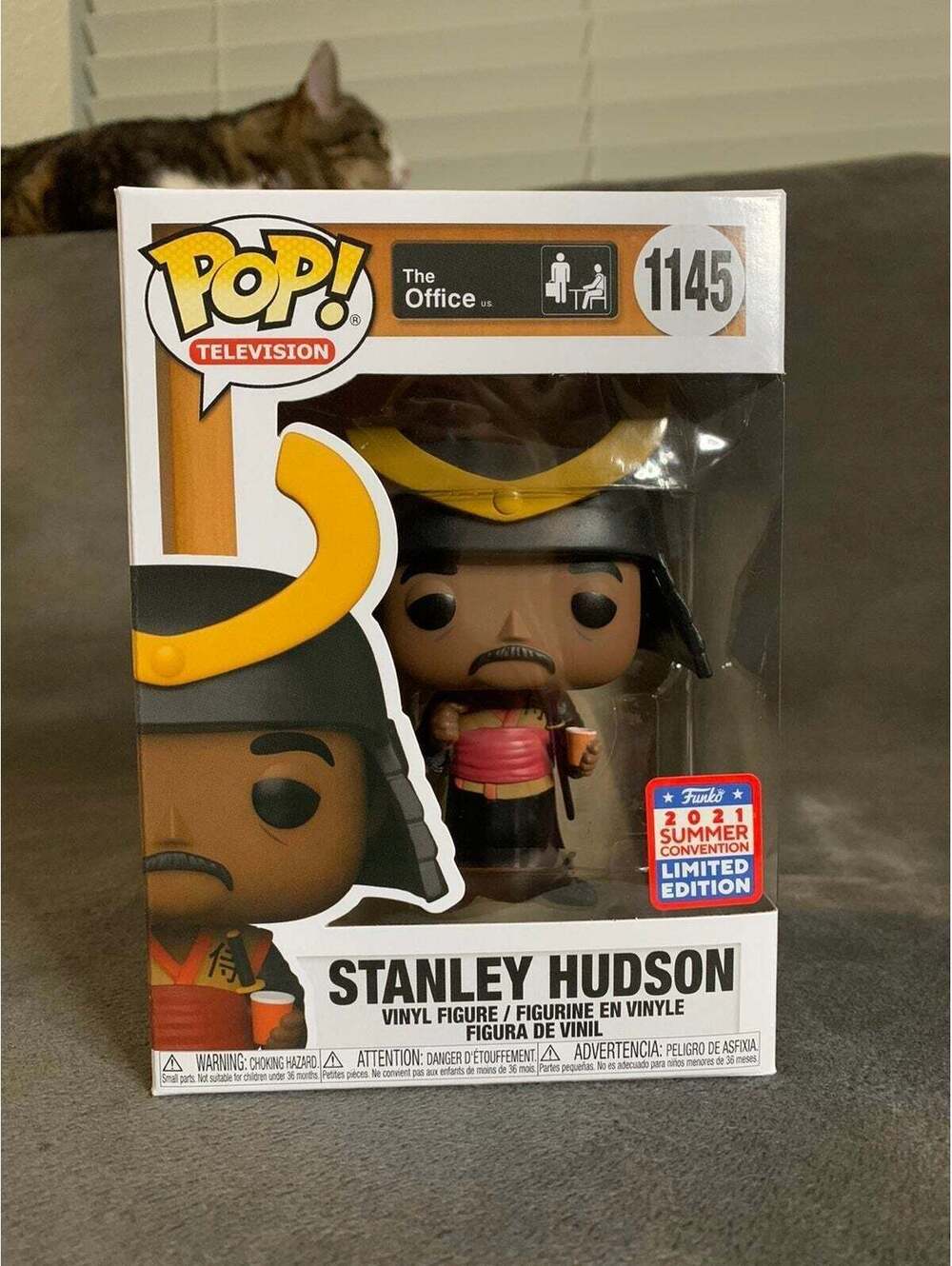 Funko POP! The Office Stanley Hudson 1145 Samurai outfit